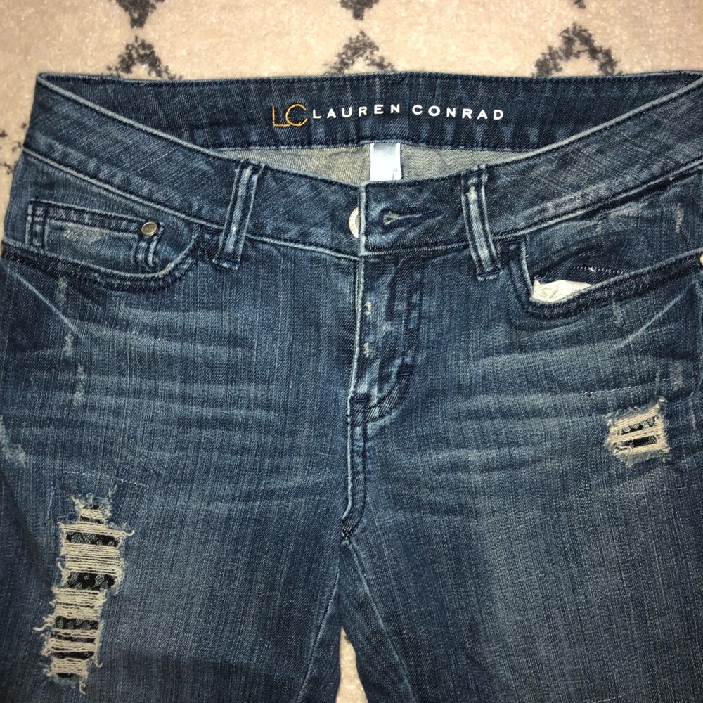 Lauren Conrad ripped jeans
